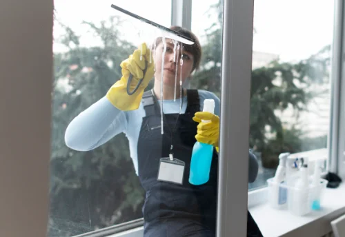 Nettoyage de vitres intérieures et extérieures à Sarrey